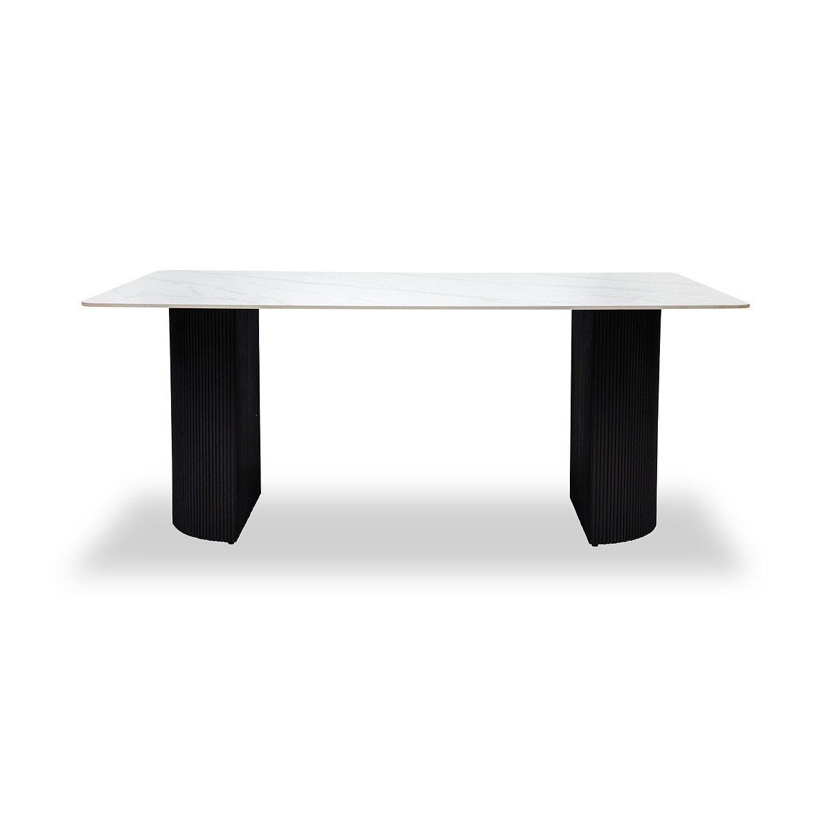 Eliyah 180cm Dining Table White from Roseland Furniture