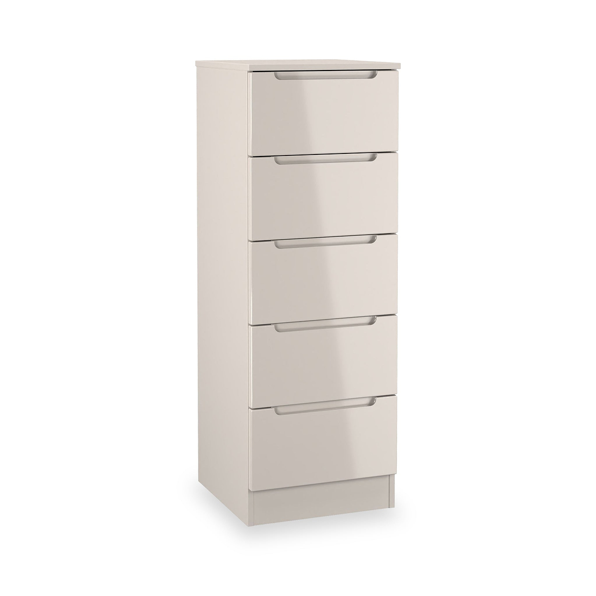 Henshaw Cashmere 5 Drawer Tall Boy Chest from Roseland Furniture