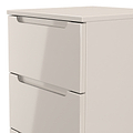 Henshaw Cashmere 5 Drawer Tall Boy Chest from Roseland Furniture