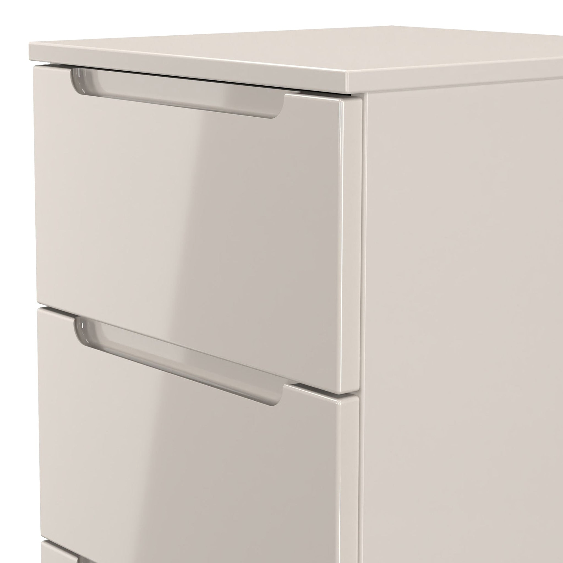 Henshaw Cashmere 5 Drawer Tall Boy Chest from Roseland Furniture