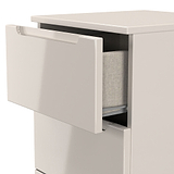 Henshaw Cashmere 5 Drawer Tall Boy Chest from Roseland Furniture