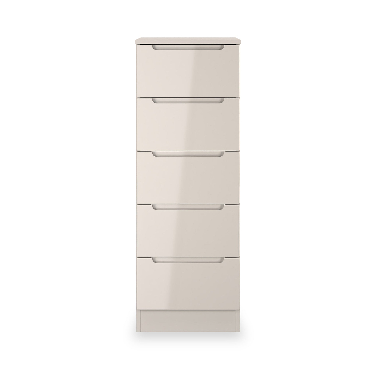 Henshaw Cashmere 5 Drawer Tall Boy Chest from Roseland Furniture