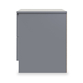 Henshaw 2 Drawer Bedside Table Dusk Grey from Roseland Furniture