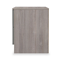Henshaw Grey Oak 2 Drawer Bedside Table from Roseland Furniture