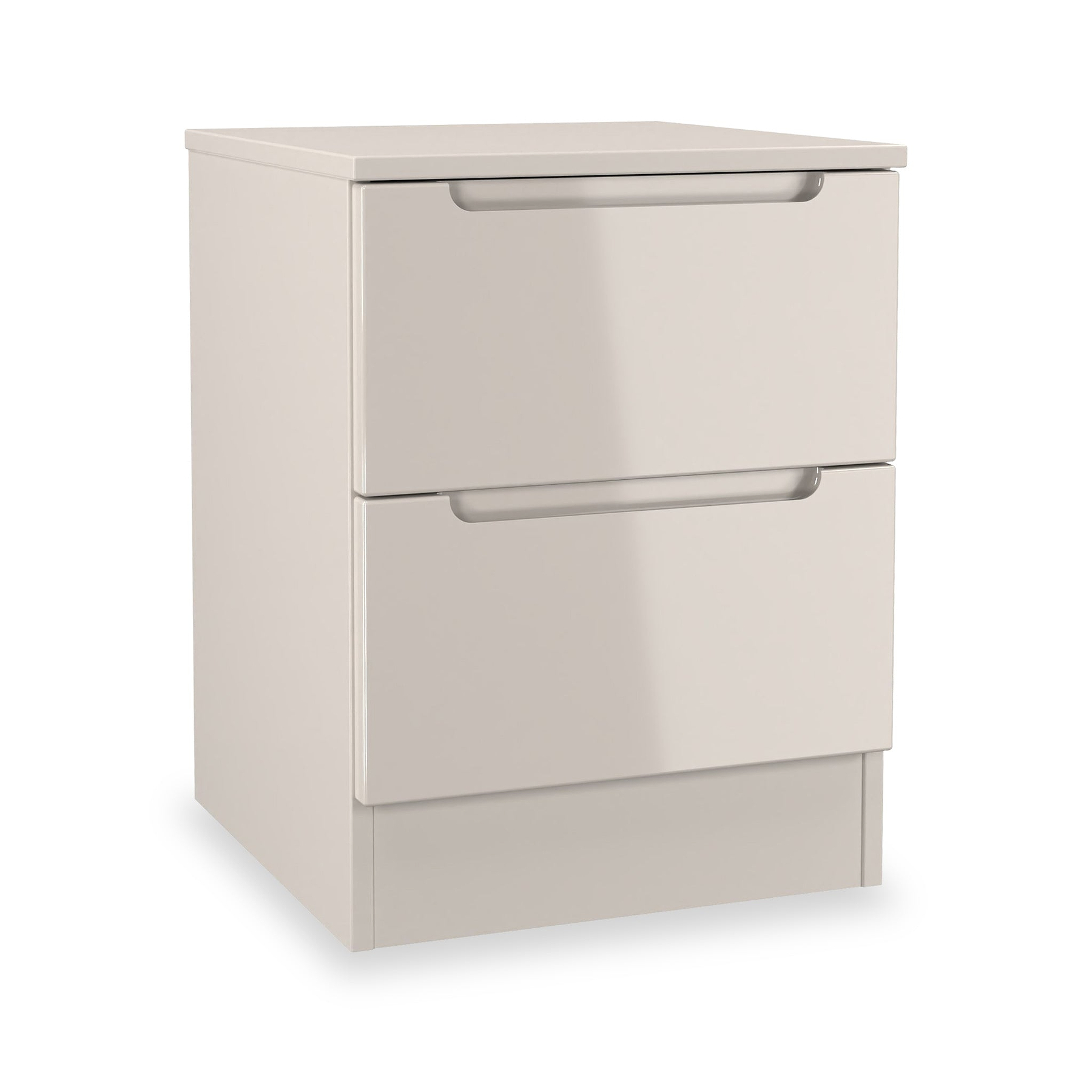 Henshaw Cashmere 2 Drawer Bedside Table from Roseland Furniture