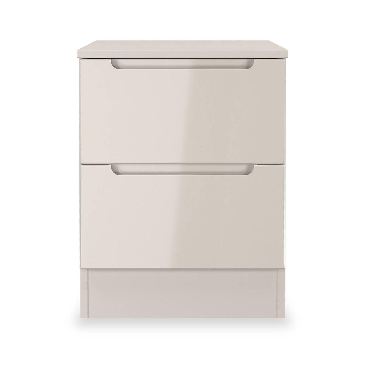 Henshaw Cashmere 2 Drawer Bedside Table from Roseland Furniture