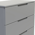 Henshaw 3 Drawer Chest Dusk Grey from Roseland Furniture