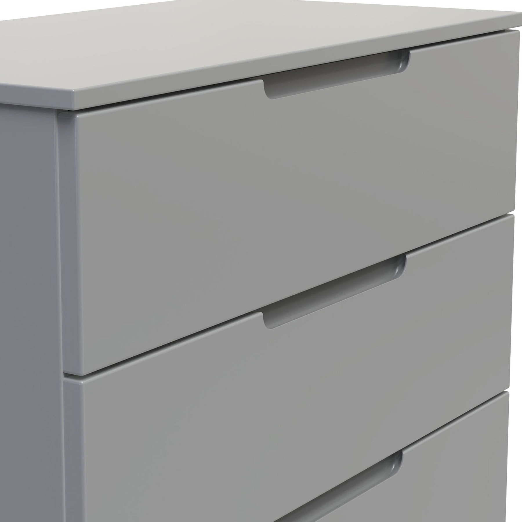 Henshaw 3 Drawer Chest Dusk Grey from Roseland Furniture