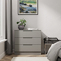 Henshaw 3 Drawer Chest Dusk Grey from Roseland Furniture