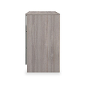 Henshaw Grey & Grey Oak 3 Drawer Chest from Roseland Furniture