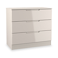 Henshaw Cashmere Cream 3 Drawer Chest from Roseland Furniture