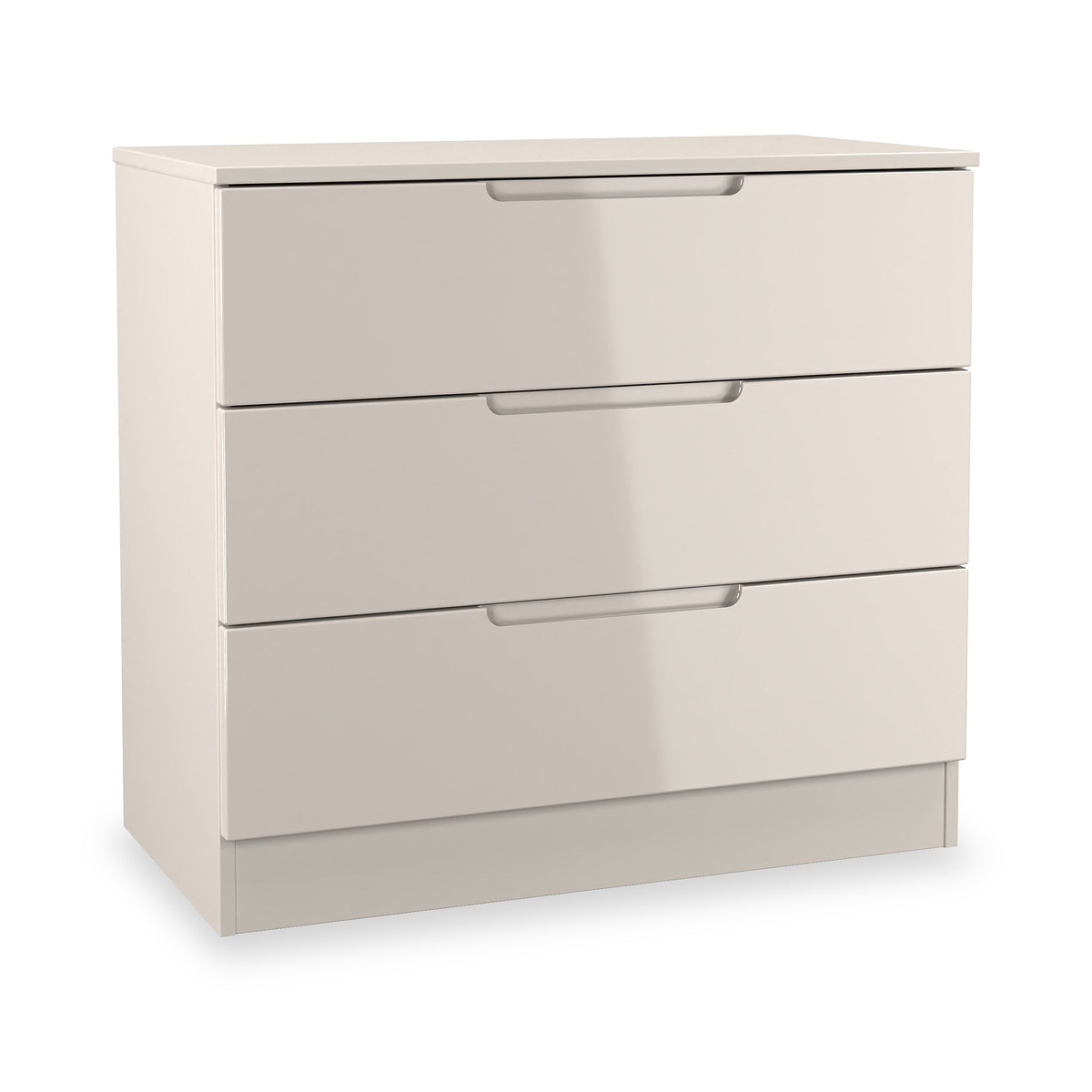 Henshaw Cashmere Cream 3 Drawer Chest from Roseland Furniture