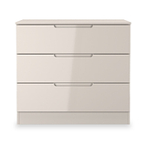 Henshaw Cashmere Cream 3 Drawer Chest from Roseland Furniture