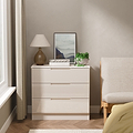 Henshaw Cashmere Cream 3 Drawer Chest from Roseland Furniture