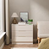 Henshaw Cashmere Cream 3 Drawer Chest from Roseland Furniture