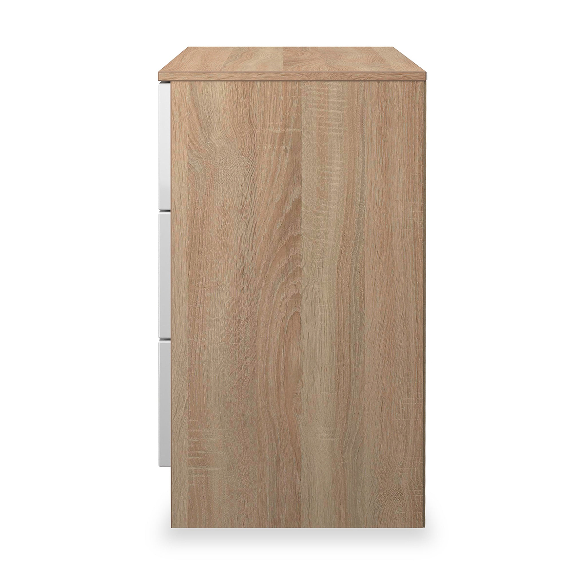 Henshaw 3 Drawer Chest White Oak from Roseland Furniture