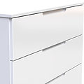 Henshaw 3 Drawer Chest White from Roseland Furniture