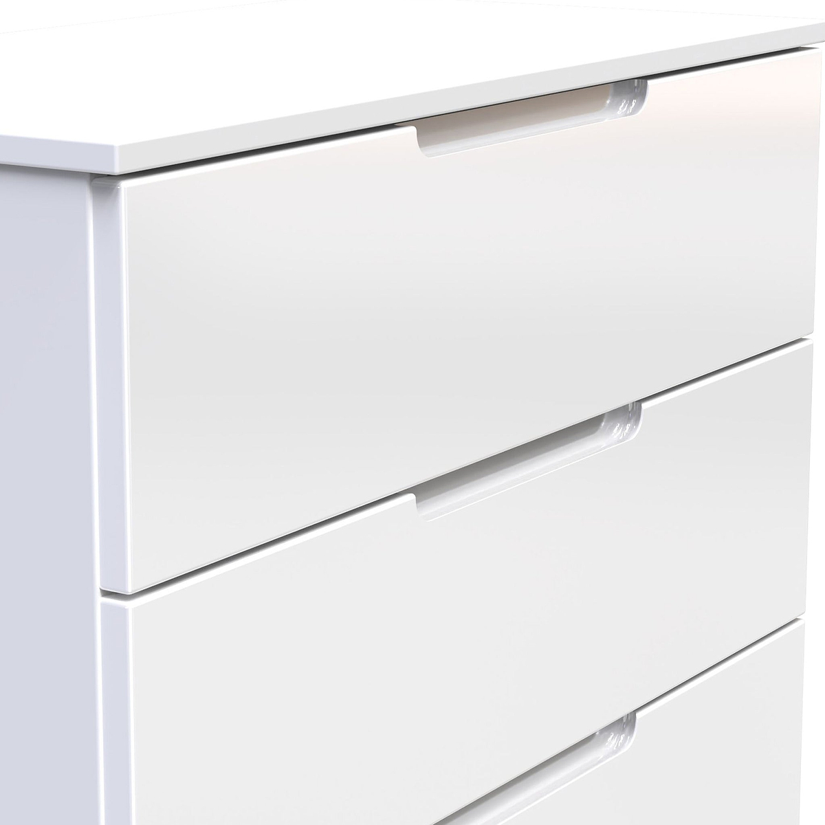 Henshaw 3 Drawer Chest White from Roseland Furniture