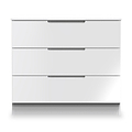 Henshaw 3 Drawer Chest White from Roseland Furniture