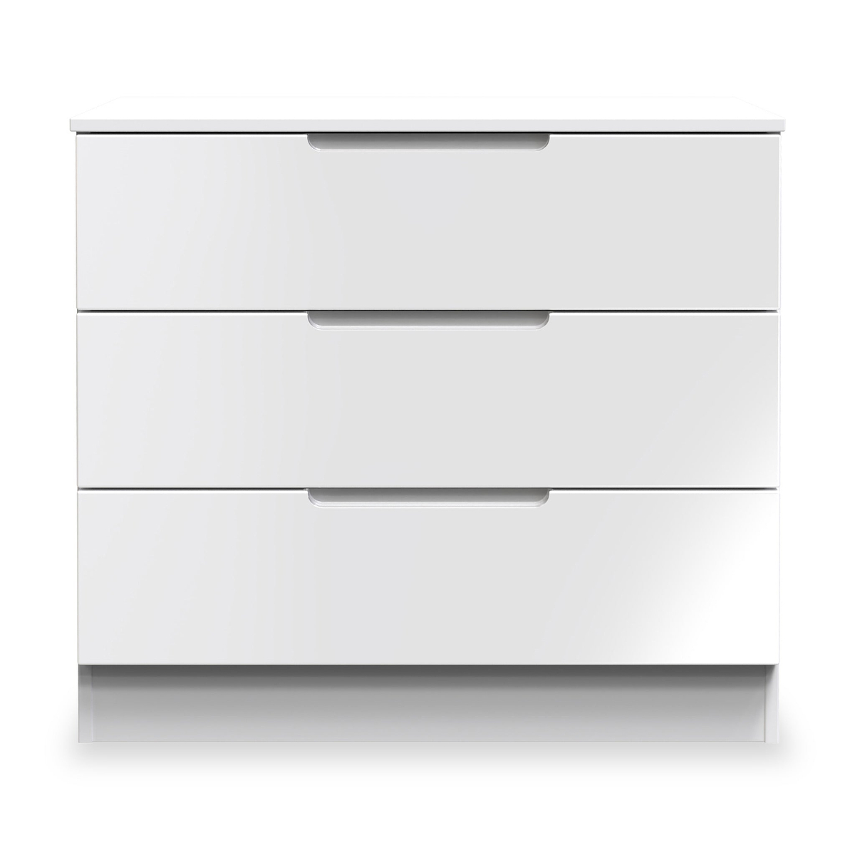 Henshaw 3 Drawer Chest White from Roseland Furniture