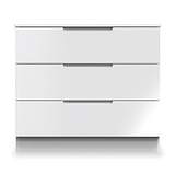 Henshaw 3 Drawer Chest White from Roseland Furniture