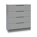 Henshaw 4 Drawer Chest Dusk Grey from Roseland Furniture