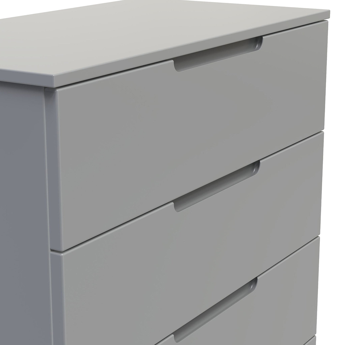 Henshaw 4 Drawer Chest Dusk Grey from Roseland Furniture