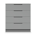 Henshaw 4 Drawer Chest Dusk Grey from Roseland Furniture