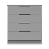 Henshaw 4 Drawer Chest Dusk Grey from Roseland Furniture