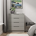 Henshaw 4 Drawer Chest Dusk Grey from Roseland Furniture
