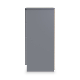 Henshaw 4 Drawer Chest Dusk Grey from Roseland Furniture