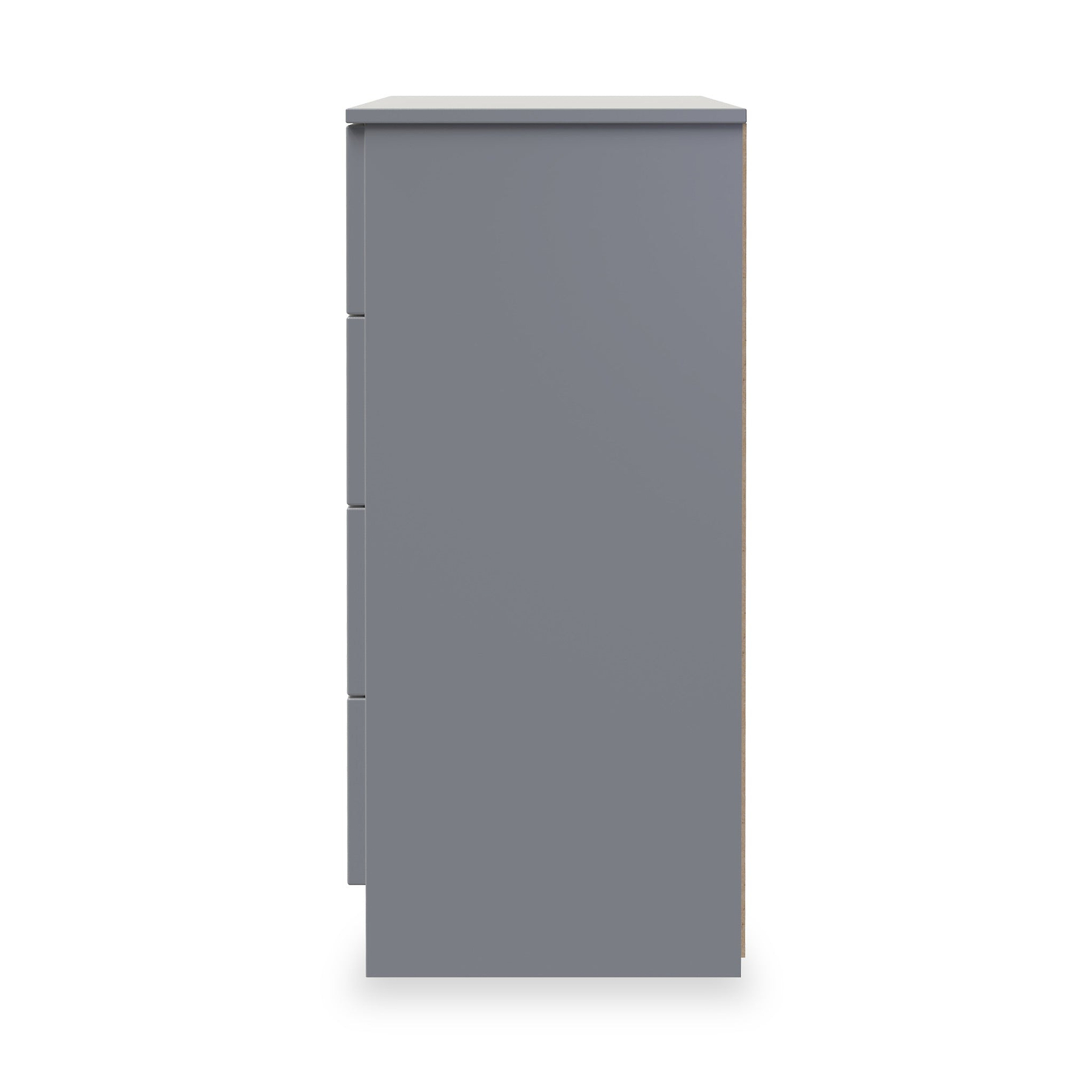Henshaw 4 Drawer Chest Dusk Grey from Roseland Furniture