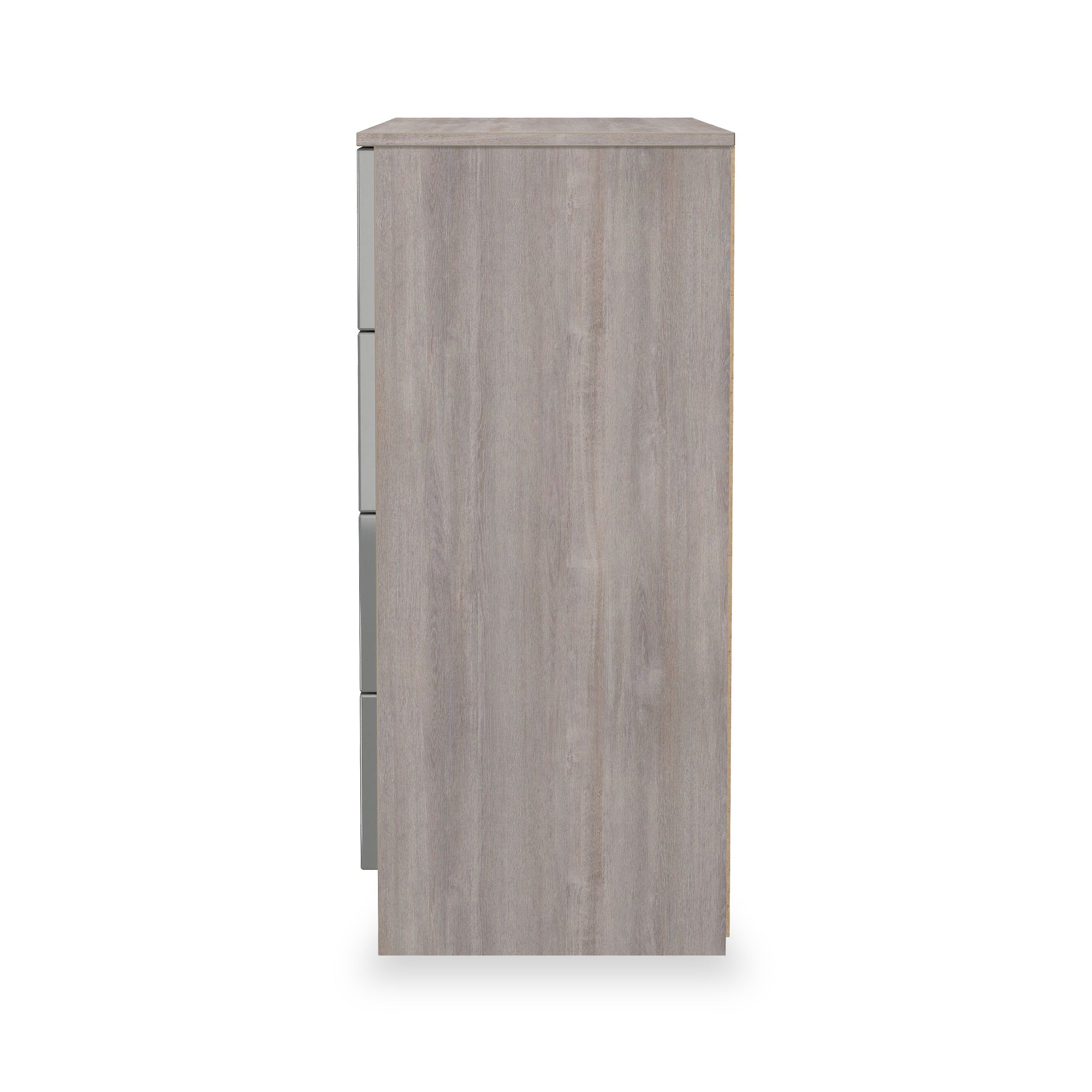 Henshaw Grey Oak 4 Drawer Chest from Roseland Furniture