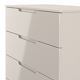 Henshaw Cashmere 4 Drawer Chest from Roseland Furniture