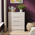 Henshaw Cashmere 4 Drawer Chest from Roseland Furniture