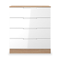 Henshaw 4 Drawer Chest White Oak from Roseland Furniture