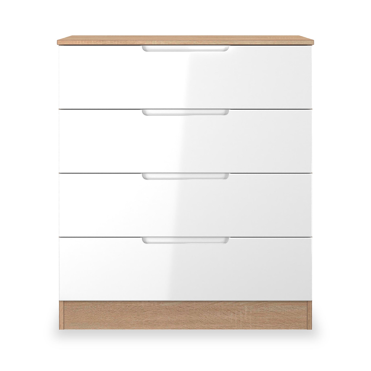 Henshaw 4 Drawer Chest White Oak from Roseland Furniture