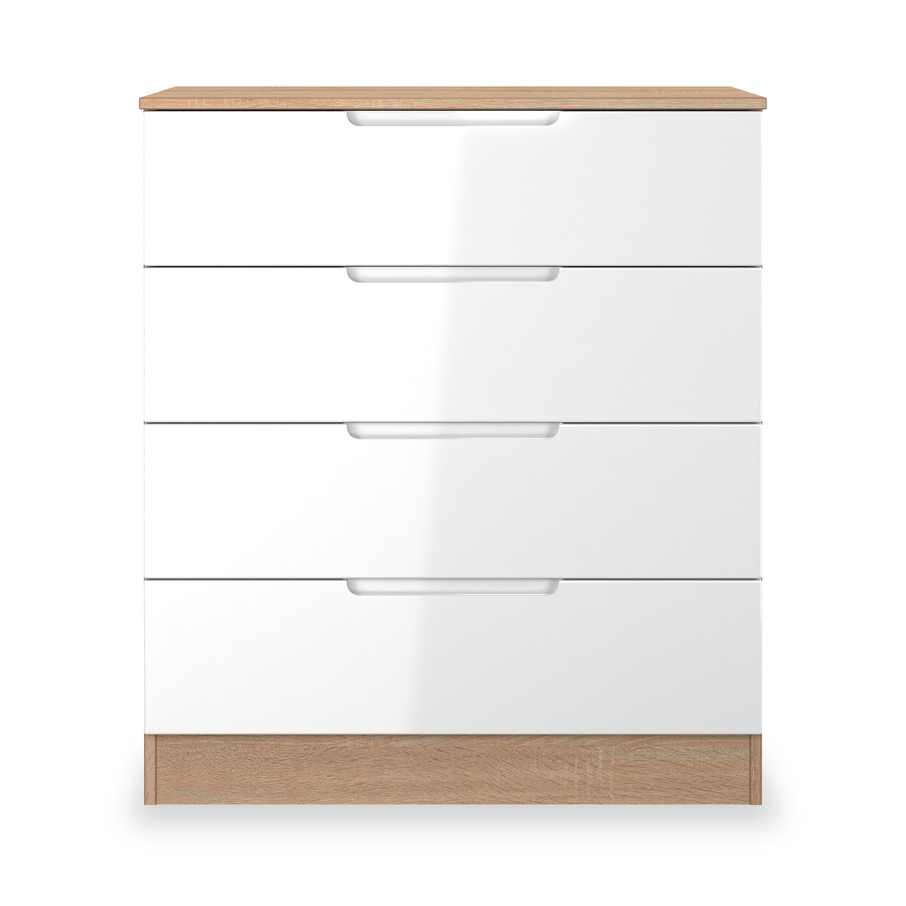 Henshaw 4 Drawer Chest White Oak from Roseland Furniture