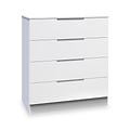 Henshaw 4 Drawer Chest White from Roseland Furniture