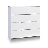 Henshaw 4 Drawer Chest White from Roseland Furniture