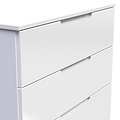 Henshaw 4 Drawer Chest White from Roseland Furniture