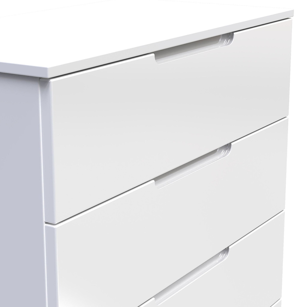 Henshaw 4 Drawer Chest White from Roseland Furniture