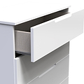 Henshaw 4 Drawer Chest White from Roseland Furniture