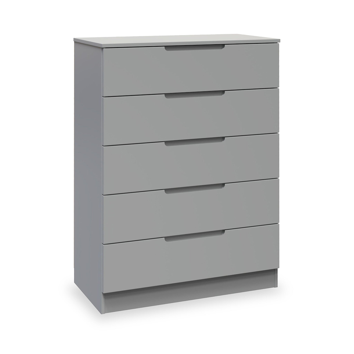Henshaw 5 Drawer Chest Dusk Grey from Roseland Furniture