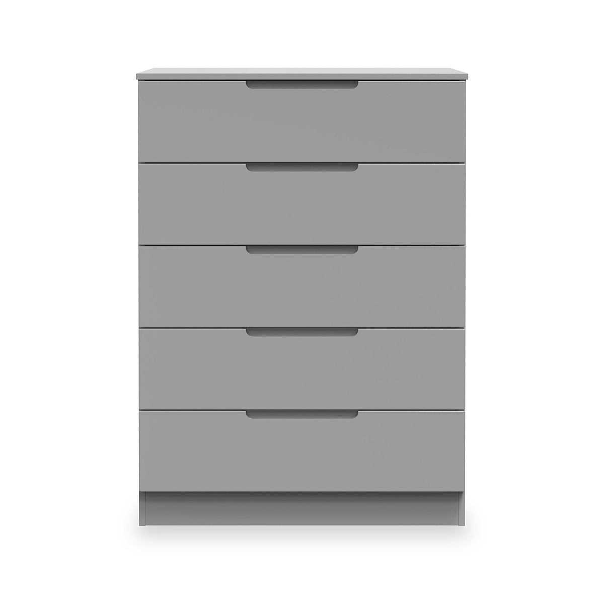 Henshaw 5 Drawer Chest Dusk Grey from Roseland Furniture