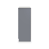 Henshaw 5 Drawer Chest Dusk Grey from Roseland Furniture