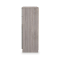 Henshaw Grey Oak 5 Drawer Chest from Roseland Furniture