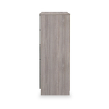 Henshaw Grey Oak 5 Drawer Chest from Roseland Furniture