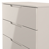 Henshaw Cashmere 5 Drawer Chest from Roseland Furniture