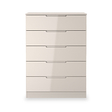 Henshaw Cashmere 5 Drawer Chest from Roseland Furniture